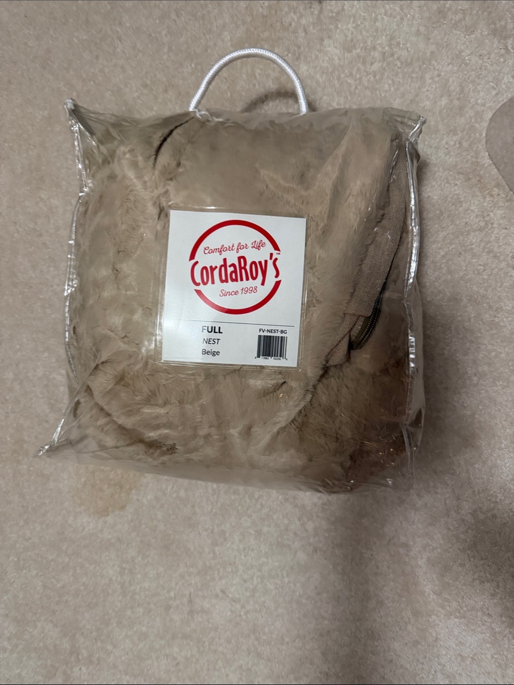 Cordaroys Nest full Bean Bag Chair Cover